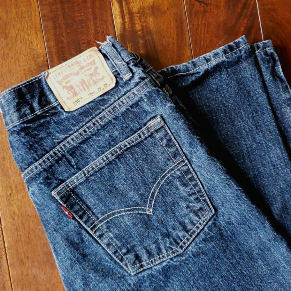 Young Men's Levi's 550 Jeans Sz 18 Reg (29x29)